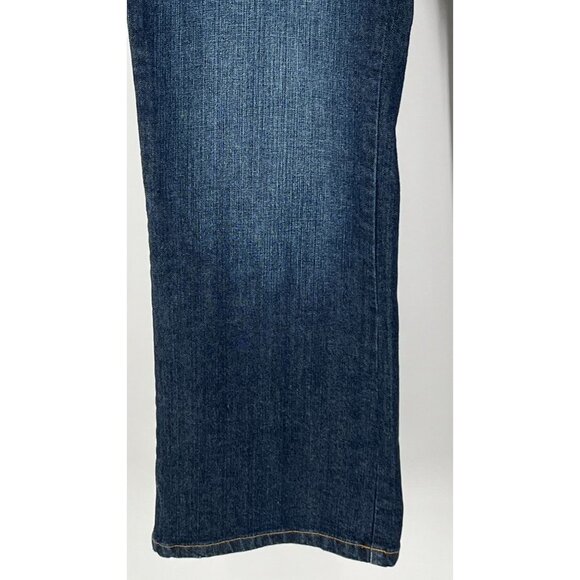 Oh Baby Motherhood Maternity Wide Leg Jean Xl 3" Elastic Waistband  Denim Pants - Picture 5 of 12